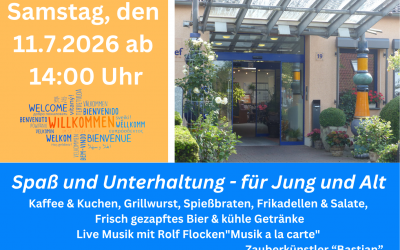 Das St. Josef Sommerfest 2026! Am 11.07. ab 14:00 Uhr